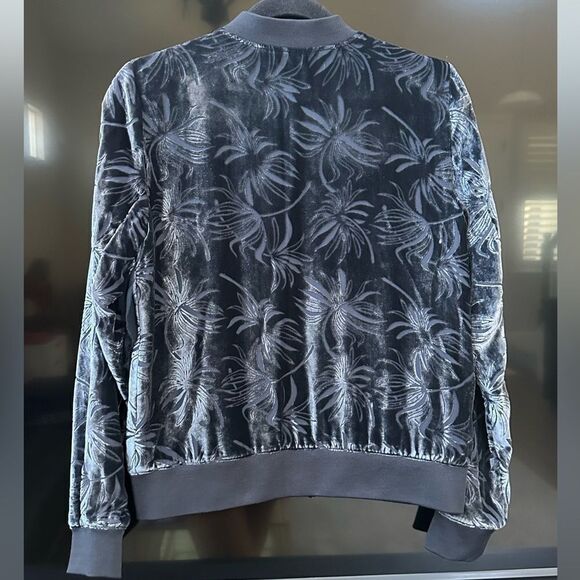 Olivia Palermo Chelsea Velvet Bomber Jacket - Picture 4 of 9